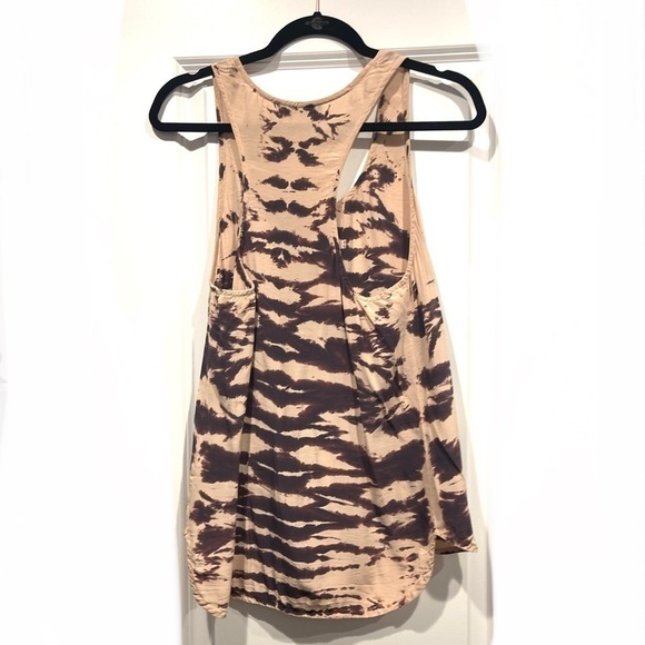 Silk Racerback tie dye tank - Picture 3 of 7